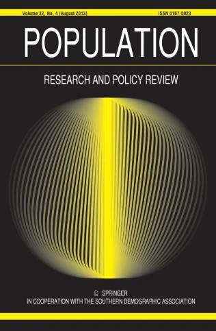 Population Research and Policy Review Cover